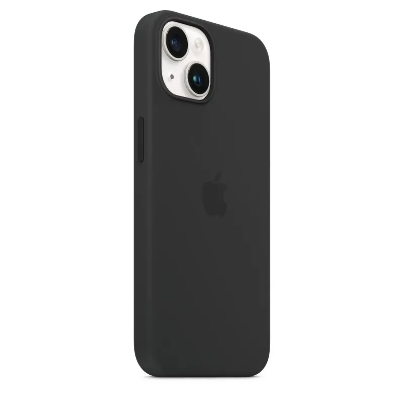 Θήκη Apple iPhone 14 Θήκη σιλικόνης με MagSafe Μεσάνυχτα