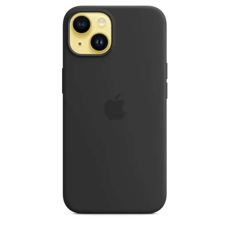 Θήκη Apple iPhone 14 Θήκη σιλικόνης με MagSafe Μεσάνυχτα