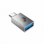 CHERRY 61710036 Αντάπτορας USB-A σε USB-C, Ασημί