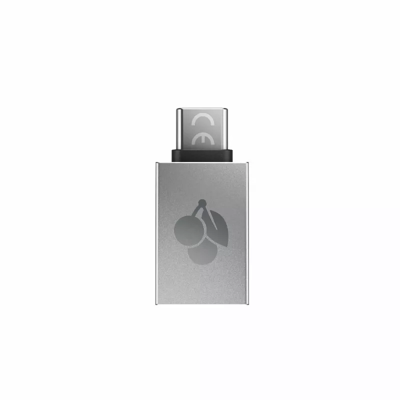 CHERRY 61710036 Αντάπτορας USB-A σε USB-C, Ασημί