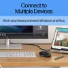 HP 430 Multi-Device Ασύρματο Ποντίκι, αμφίχειρο, οπτικό, RF Wireless + Bluetooth, 1200 DPI, Μαύρο