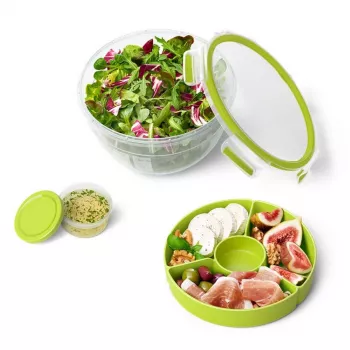 Box EMSA CLIP & GO Σαλατοδοχείο XL Στρογγυλό 2,6 L