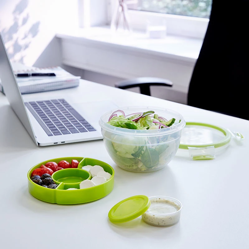 Box EMSA CLIP & GO Σαλατοδοχείο XL Στρογγυλό 2,6 L