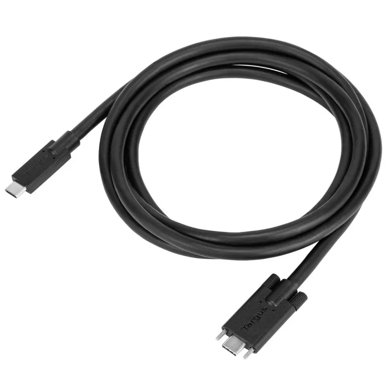 Targus ACC1122GLX Καλώδιο USB USB 3.2 Gen 1 (3.1 Gen 1) 1,8 m USB-C Μαύρο