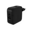 TARGUS Hyper Hyperjuice 70w USB-c Gan Ταξιδιωτικός Φορτιστής (3c+1a) - Μαύρο