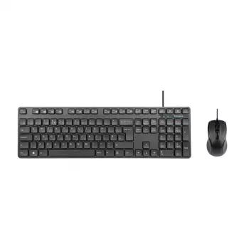 Targus AKM622ES Πληκτρολόγιο Ποντίκι περιλαμβάνεται Universal USB QWERTY Ισπανικά Μαύρο