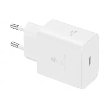 Φορτιστής Samsung EP-T4511 Universal 45 W USB‑C Λευκό, Super Fast Charging 2.0, PD 3.0, καλώδιο 1,8 m