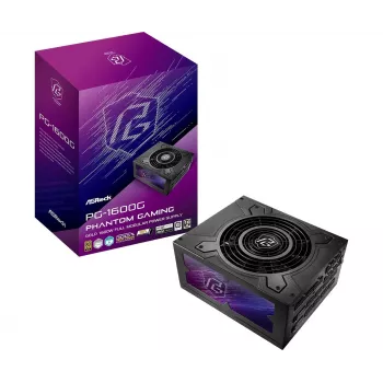 ASROCK Τροφοδοτικό Phantom Gaming Pg-1600g 1600w 80+ Gold Μαύρο ATX