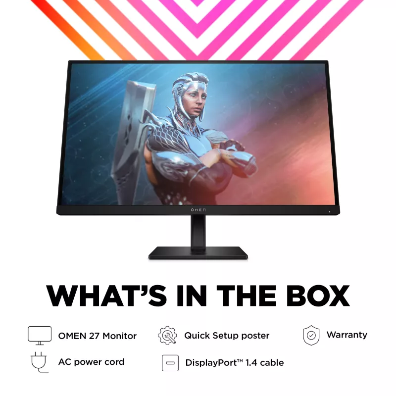 OMEN by HP 27 ίντσες FHD 165Hz Οθόνη gaming - OMEN 27
