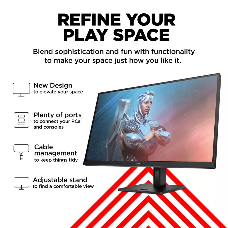 OMEN by HP 27 ίντσες FHD 165Hz Οθόνη gaming - OMEN 27