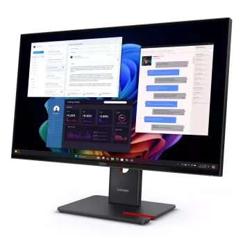 Lenovo ThinkVision T27UD-40 Οθόνη, 68,6 cm (27 ίντσες), 3840 x 2160 Pixel, 4K Ultra HD, LCD, 6 ms, Μαύρο