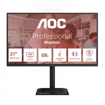 AOC 27E4CV Οθόνη υπολογιστή 68,6 cm (27 ίντσες) 1920 x 1080 Pixel Full HD LED Μαύρο