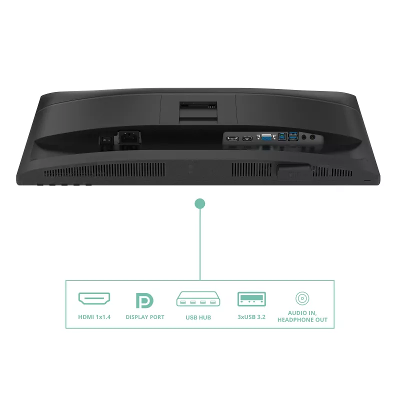 AOC 24P4U Οθόνη υπολογιστή 60,5 cm (23,8 ίντσες) 1920 x 1080 Pixel Full HD Μαύρο