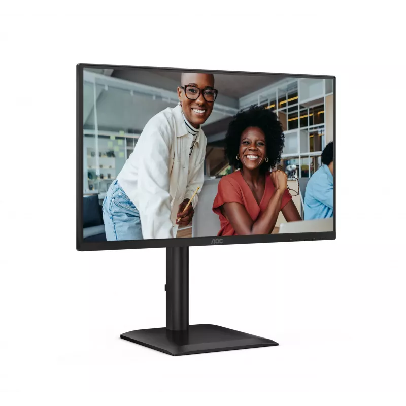 AOC E4 24E4CV Οθόνη υπολογιστή 60,5 cm (23,8 ίντσες) 1920 x 1080 Pixel Full HD LED Μαύρο