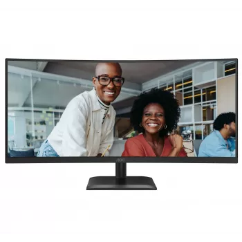 AOC CU34E4C Οθόνη υπολογιστή 86,4 cm (34 ίντσες) 3440 x 1440 Pixel Μαύρο
