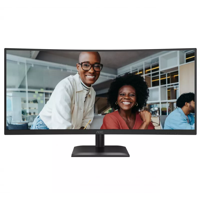 AOC CU34E4C Οθόνη υπολογιστή 86,4 cm (34 ίντσες) 3440 x 1440 Pixel Μαύρο
