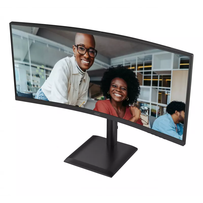 AOC CU34E4C Οθόνη υπολογιστή 86,4 cm (34 ίντσες) 3440 x 1440 Pixel Μαύρο