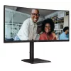 AOC CU34E4C Οθόνη υπολογιστή 86,4 cm (34 ίντσες) 3440 x 1440 Pixel Μαύρο