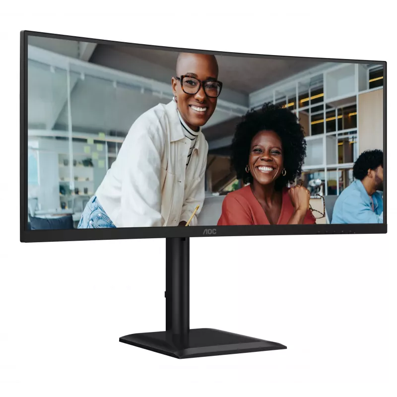 AOC CU34E4C Οθόνη υπολογιστή 86,4 cm (34 ίντσες) 3440 x 1440 Pixel Μαύρο