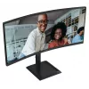 AOC CU34E4C Οθόνη υπολογιστή 86,4 cm (34 ίντσες) 3440 x 1440 Pixel Μαύρο