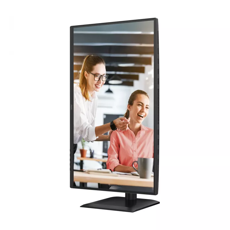 AOC E4 Q27E4CV Οθόνη υπολογιστή 68,6 cm (27 ίντσες) 2560 x 1440 Pixel Quad HD LED Μαύρο