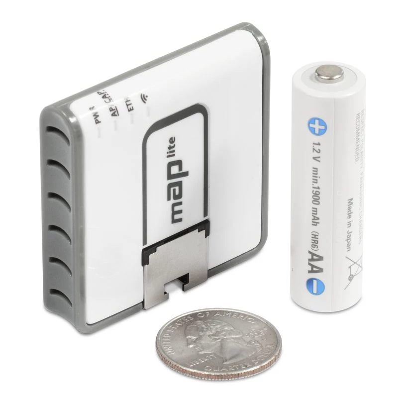 MIKROTIK Map Lite με 650 MHz CPU, 64 MB RAM, 1x LAN, ενσωματωμένο Dual