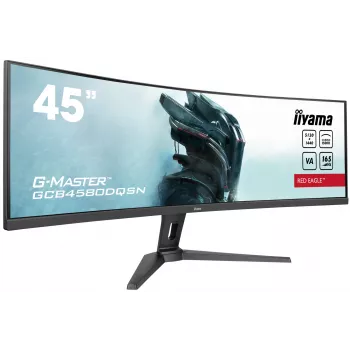 iiyama G-MASTER RED EAGLE CURVED Οθόνη υπολογιστή 113 cm (44,5 ίντσες) 5120 x 1440 Pixel Dual QHD LED Μαύρο