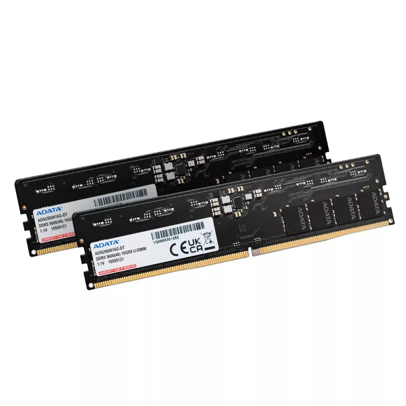 ADATA AD5U560032G-DT Μονάδα μνήμης 64 GB 2 x 32 GB DDR5 288-Pin DIMM