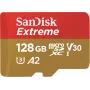 WESTERN DIGITAL Extreme microSDXC 128GB SD-Adapter για Action κάμερες και drones 170MB/s 80MB/s A2 C10 V30 UHS-I U3