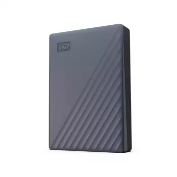 WESTERN DIGITAL Φορητός σκληρός δίσκος – My Passport – 4 TB – USB-C/A 3.2 Gen 1 – Γκρι