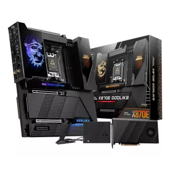Motherboard MSI MEG X870E GODLIKE — X870E-Chipsatz, AM5-Sockel, ATX, DDR5-υποστήριξη