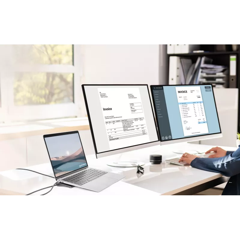 Dock/Hub Manhattan USB-C 10 θύρες 4K 60Hz Power Delivery