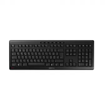 CHERRY Stream Wireless Πληκτρολόγιο Universal RF Wireless + USB QWERTZ Swiss μαύρο