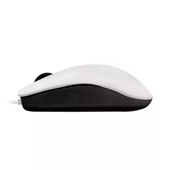 CHERRY MC 1000 Ενσύρματο ποντίκι, Ανοιχτό γκρι, USB, αμφίχειρο, οπτικό, USB Type-A, 1200 DPI, γκρι