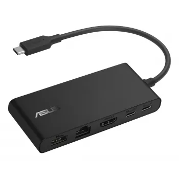 ASUS Dual 4K USB-C Dock DC201 Ενσύρματο USB 3.2 Gen 2 (3.1 Gen 2) Type-C Μαύρο