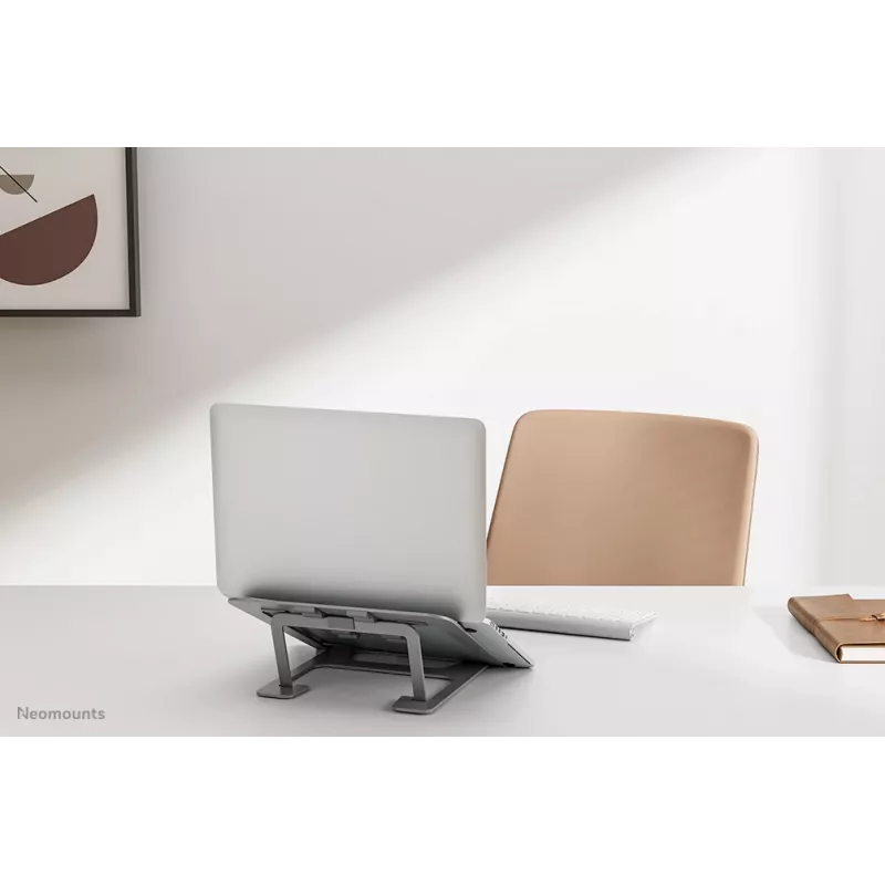 Neomounts NSLS085Γκρι Βάση laptop 10-17 ίντσες - αναδιπλούμενη - compact - universal