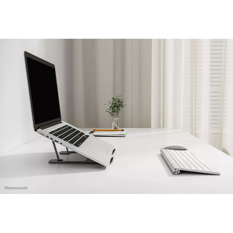 Neomounts NSLS085Γκρι Βάση laptop 10-17 ίντσες - αναδιπλούμενη - compact - universal