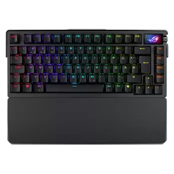 ASUS ROG Azoth Extreme Πληκτρολόγιο Gaming USB + RF Wireless + Bluetooth QWERTZ Μαύρο