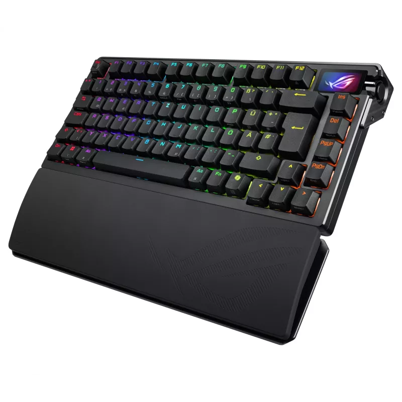 ASUS ROG Azoth Extreme Πληκτρολόγιο Gaming USB + RF Wireless + Bluetooth QWERTZ Μαύρο