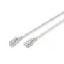 DIGITUS Λεπτό Patch καλώδιο - CAT6A - F-FTP - 3m - Γκρι