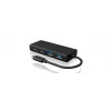 ICY BOX IB-HUB1426-CPD USB 3.2 Gen 1 (3.1 Gen 1) Type-C 5000 Mbit/s Μαύρο