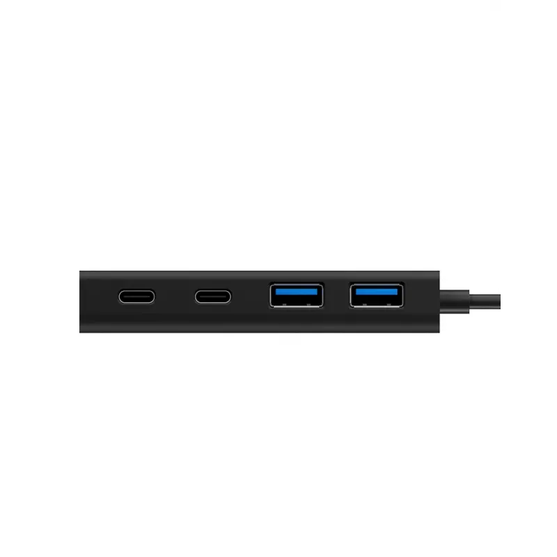 ICY BOX IB-HUB1426-CPD USB 3.2 Gen 1 (3.1 Gen 1) Type-C 5000 Mbit/s Μαύρο