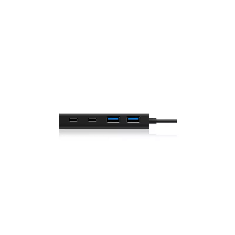 ICY BOX IB-HUB1426-CPD USB 3.2 Gen 1 (3.1 Gen 1) Type-C 5000 Mbit/s Μαύρο