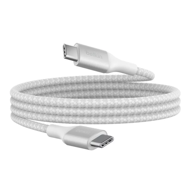 BELKIN Καλώδιο USB - BoostCharge - Καλώδιο USB-C σε USB-C 240W - 1m - Λευκό