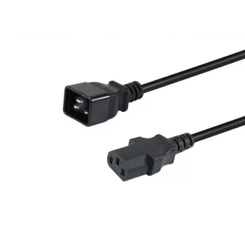 Equip 112141 Καλώδιο τροφοδοσίας Μαύρο 3 m IEC C20 IEC C13