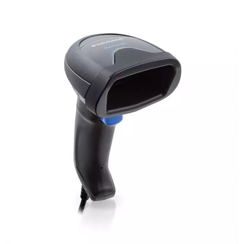 DATALOGIC Quickscan Lite 2500 Κιτ 2D-Imager με σπιράλ καλώδιο USB + βάση Μαύρο