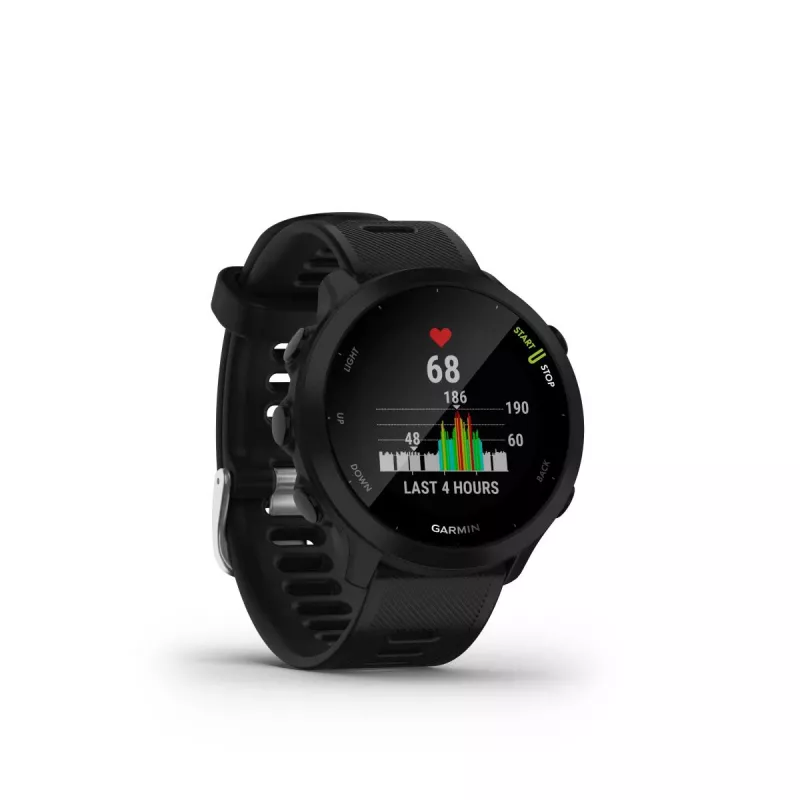 GARMIN INTERNATIONAL Forerunner 55 Smartwatch τρεξίματος – μαύρο
