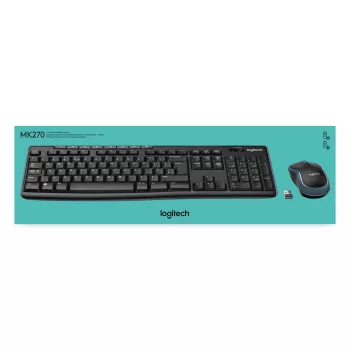 LOGITECH Wireless Desktop Mk270 - Azerty Βελγικό