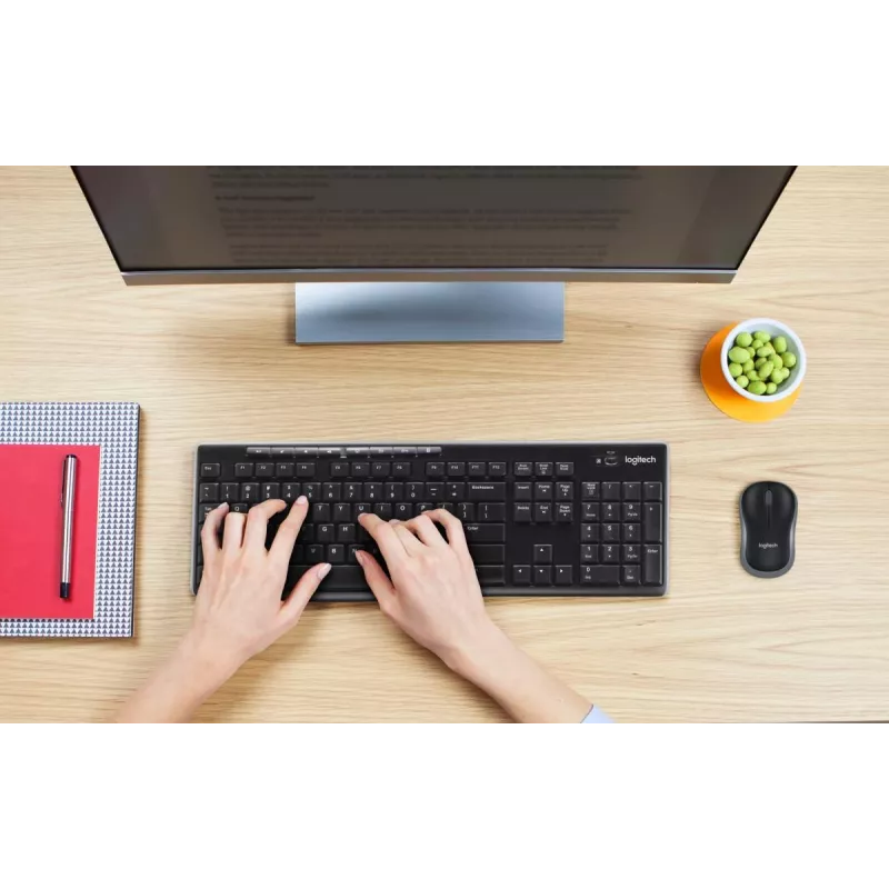 LOGITECH Wireless Desktop Mk270 - Azerty Βελγικό