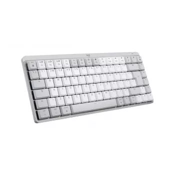 LOGITECH MX Mechanical Mini για Mac μινιμαλιστικό ασύρματο φωτιζόμενο πληκτρολόγιο απόδοσης ανοιχτό γκρι - US Inte - Qwerty